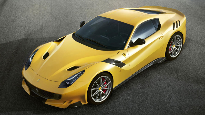 Illustration for article titled The Ferrari F12tdf Is A 770 HP Four-Wheel-Steering V12 Dream-Monster